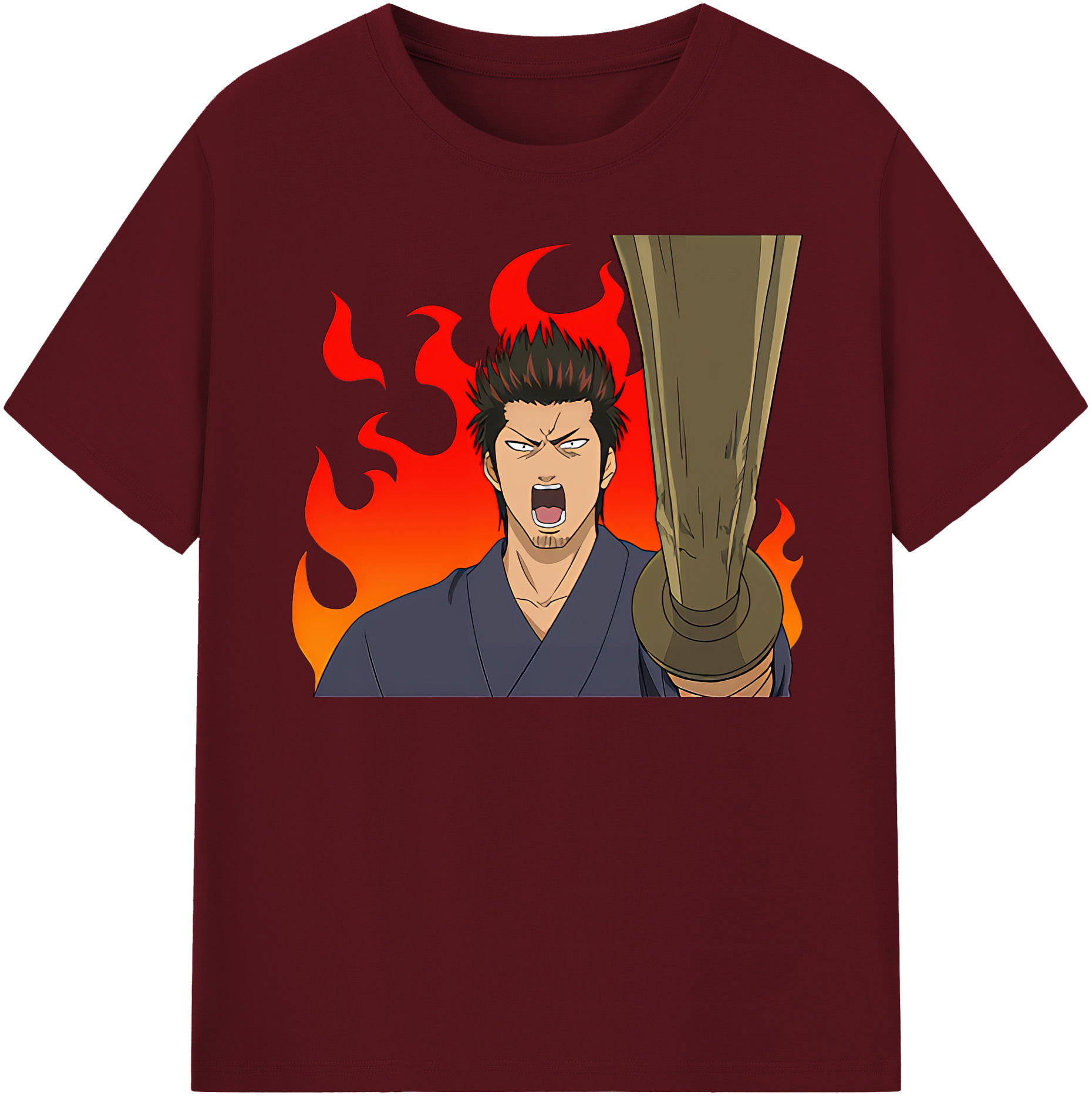 （画像用） ぎんたま 坂田銀時（さかたぎんとき） 神楽 志村新八（しむら しんぱち） GINTAMA Sakata Gintoki Kagura Shimura Shinpachi 綿100％半袖Tシャツ（フロントプリント）